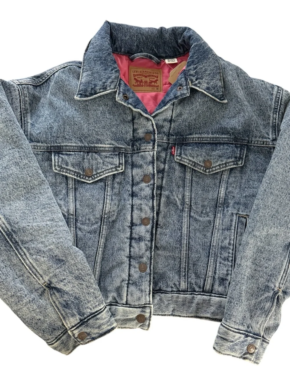 Levi's padded denim trucker jacket  - brand new w/tags